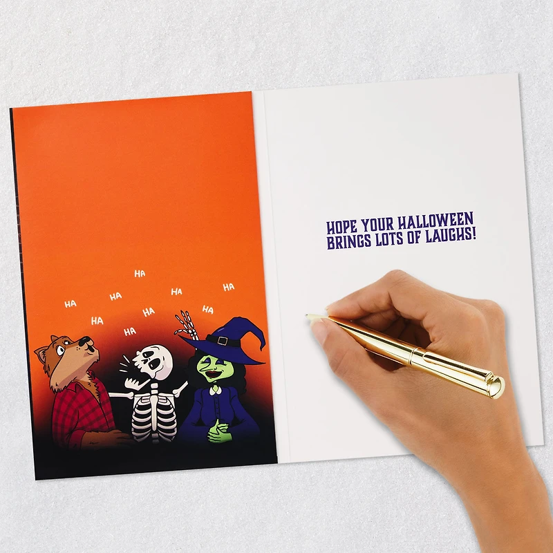 Vampire Comedian Funny Halloween Card With Sound for only USD 6.99 | Hallmark