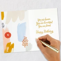 Brave, Beautiful, Loved Birthday Card for only USD 5.99 | Hallmark