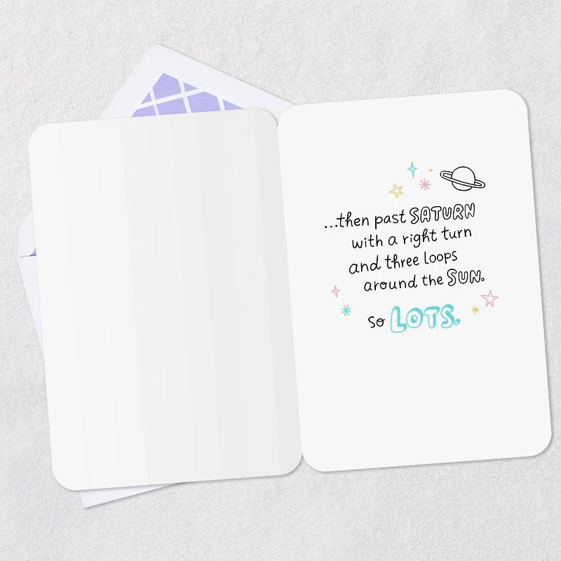 Moon, Stars and Heart Doodles Love Card for Kids for only USD 2.99 | Hallmark