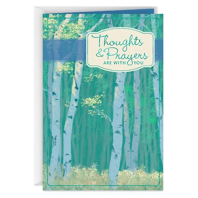 Thoughts and Prayers are With You Sympathy Card for only USD 2.50 | Hallmark