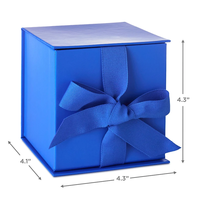 4.2" Solid Royal Blue Small Square Gift Box for only USD 4.99 | Hallmark