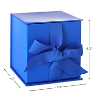 4.2" Solid Royal Blue Small Square Gift Box for only USD 4.99 | Hallmark