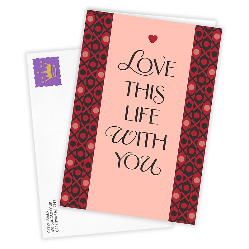 Love This Life With You Custom Valentine's Day Card for only USD 4.99 | Hallmark