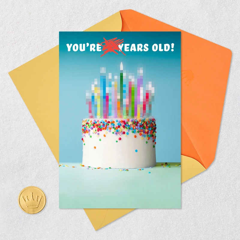 Censored Age Funny Birthday Card for only USD 2.99 | Hallmark