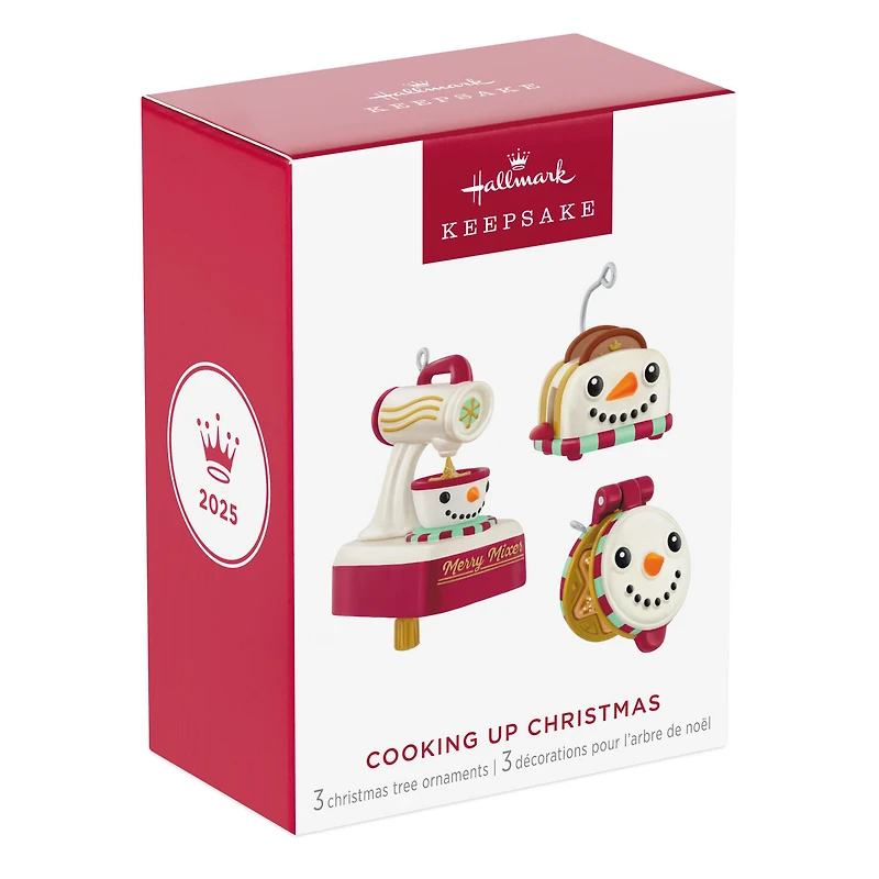Mini Cooking Up Christmas Ornaments, Set of 3 for only USD 30.99 | Hallmark