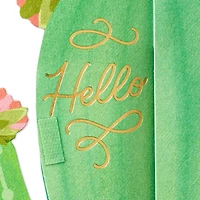 All Sun, All Fun Flowering Cactus Honeycomb 3D Pop-Up Card for only USD 6.99 | Hallmark