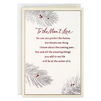 To the Man I Love Romantic Christmas Card for Him for only USD 6.99 | Hallmark