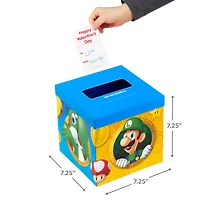 Nintendo Super Mario™ Kids Classroom Valentines Set With Cards, Stickers and Mailbox for only USD 9.99 | Hallmark