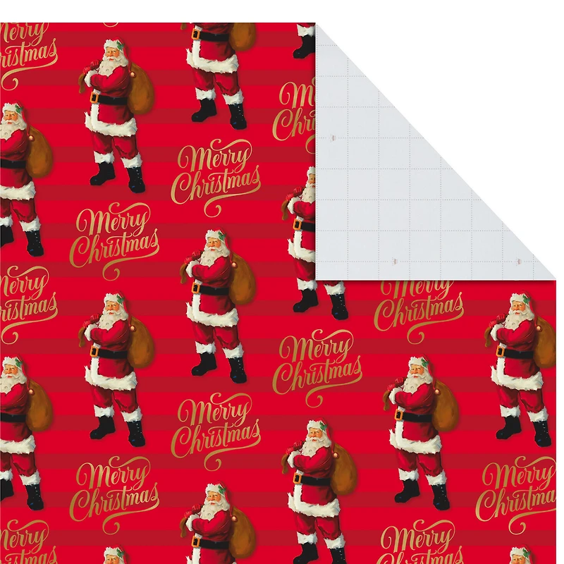 Christmas Prints Assorted Flat Wrapping Paper With Gift Tags, 12 sheets for only USD 12.99 | Hallmark
