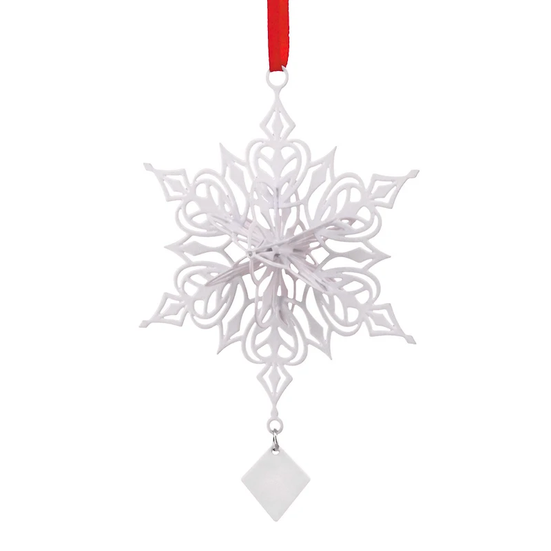 Dimensional Snowflake 2025 Metal Hallmark Ornament for only USD 14.99 | Hallmark