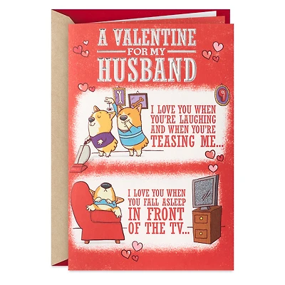 Love Your Quirks Funny Pop-Up Valentine's Day Card for Husband for only USD 6.99 | Hallmark