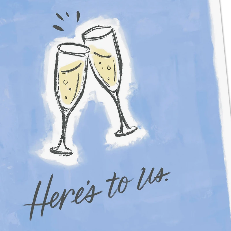 Here's to Us Blank Love Card for only USD 2.99 | Hallmark