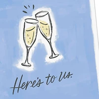 Here's to Us Blank Love Card for only USD 2.99 | Hallmark
