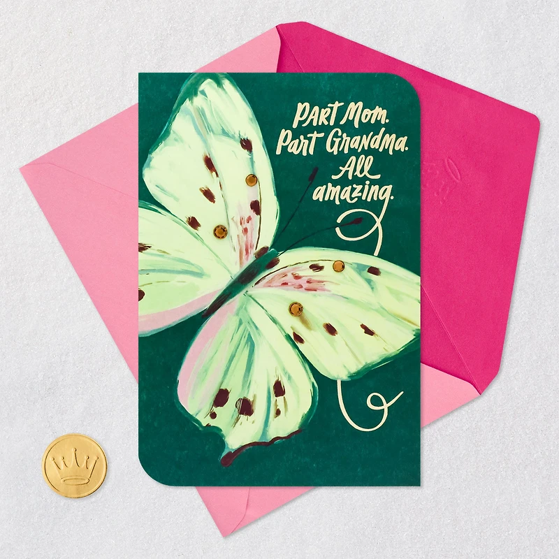 Part Mom, Part Grandma, All Amazing Birthday Card for Mom from All for only USD 6.99 | Hallmark