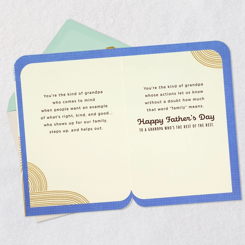 You're a Lifelong Inspiration Father's Day Card for Grandpa for only USD 6.59 | Hallmark