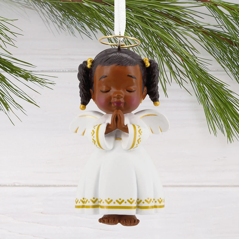 Mahogany Angel Hallmark Ornament for only USD 11.49 | Hallmark