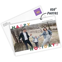 Personalized Happy Holidays Photo Card for only USD 4.99 | Hallmark
