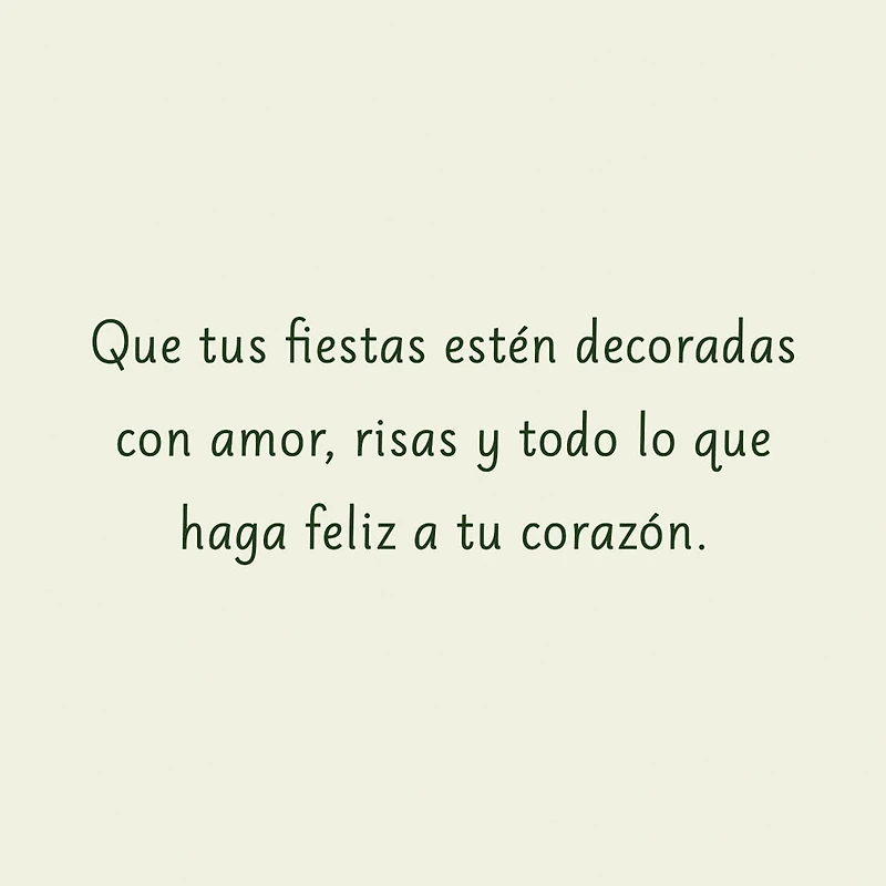 Love, Laughter and Happiness Spanish-Language Money Holder Christmas Card for only USD 2.99 | Hallmark