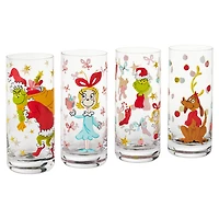 Dr. Seuss's How the Grinch Stole Christmas!™ Drinking Glasses, Set of 4 for only USD 44.99 | Hallmark