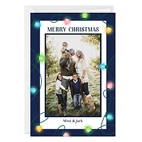 String Lights Frame Custom Christmas Card for only USD 4.99 | Hallmark