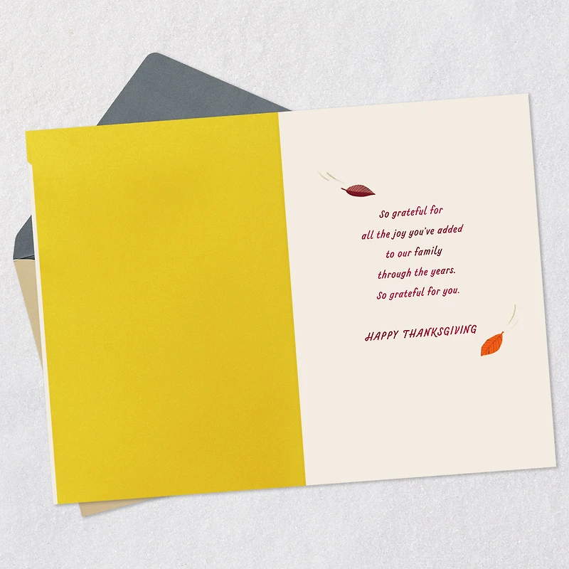 Grateful for the Joy You Add Thanksgiving Card for Nephew for only USD 3.99 | Hallmark