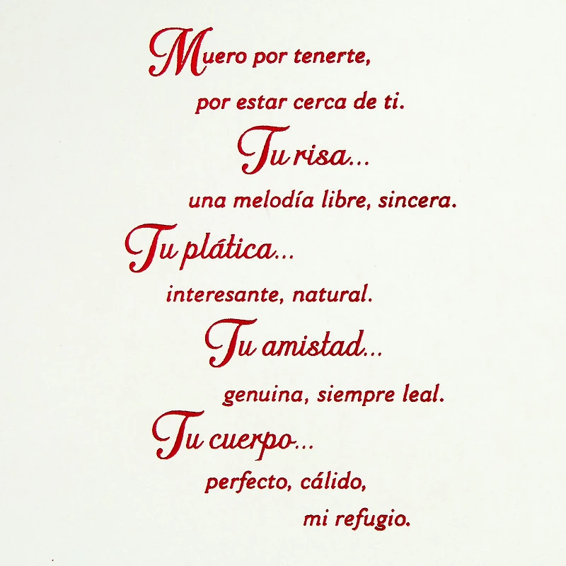 You Are the Love of My Life Spanish-Language Love Card for only USD 4.59 | Hallmark
