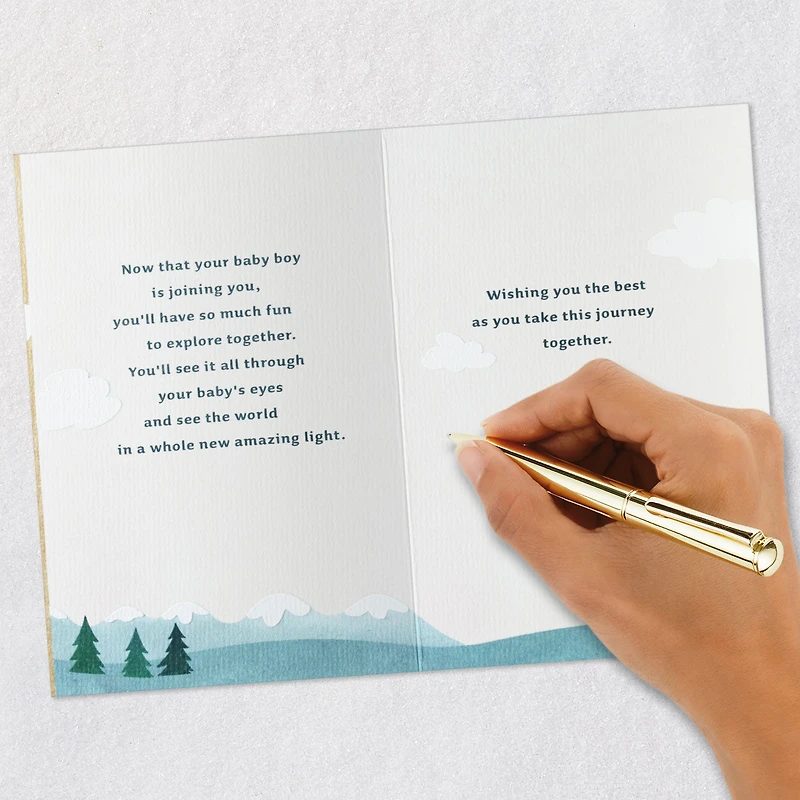 Little Wild One New Baby Boy Card for only USD 5.99 | Hallmark