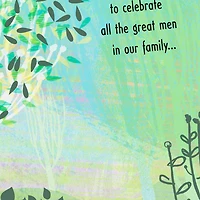 Celebrating All the Great Men in Our Family Father's Day Card for only USD 2.50 | Hallmark
