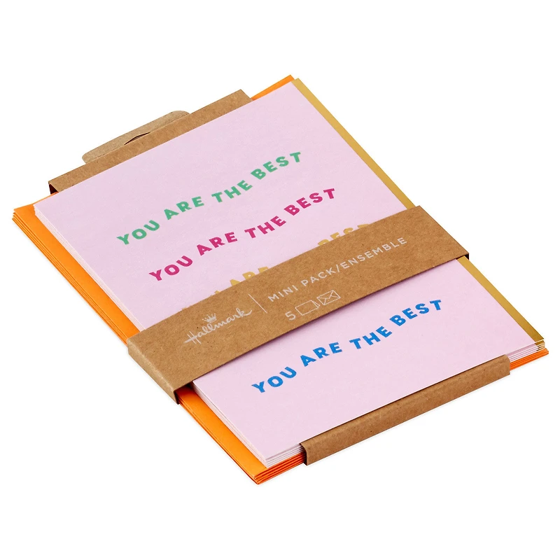 You Are the Best Blank Note Cards, Pack of 5 for only USD 5.00 | Hallmark