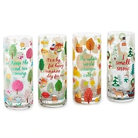 Gilmore Girls Seasons of Stars Hollow Drinking Glasses, Set of 4 for only USD 44.99 | Hallmark
