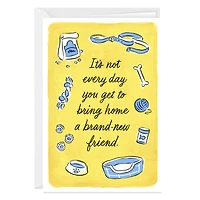 New Dog Custom Congratulations Card for only USD 4.99 | Hallmark
