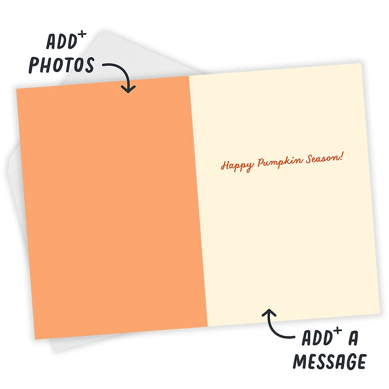 Pumpkin Flavored Everything Custom Thanksgiving Card for only USD 4.99 | Hallmark