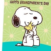 Peanuts® Snoopy and Woodstock Hugs Grandparents Day Card for only USD 3.59 | Hallmark