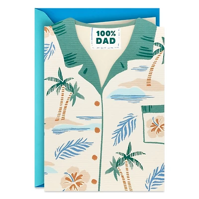 Tropical Shirt Father's Day Card for only USD 6.99 | Hallmark