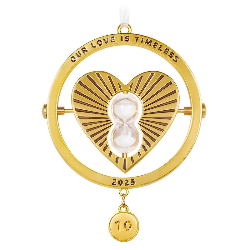 Our Love Is Timeless 2025 Metal Ornament for only USD 30.99 | Hallmark