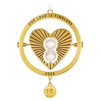 Our Love Is Timeless 2025 Metal Ornament for only USD 30.99 | Hallmark