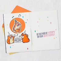 Silly. Crazy, Giddy, Dizzy Happy Hamster Dance Funny Musical Birthday Card With Motion for only USD 10.99 | Hallmark