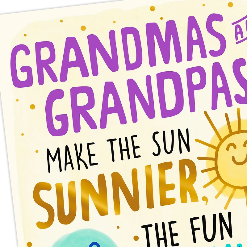 You Make Everything Way Better Grandparents Day Card From Kids for only USD 3.99 | Hallmark