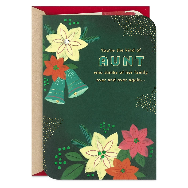 Blessed to Care About You Christmas Card for Aunt for only USD 5.99 | Hallmark