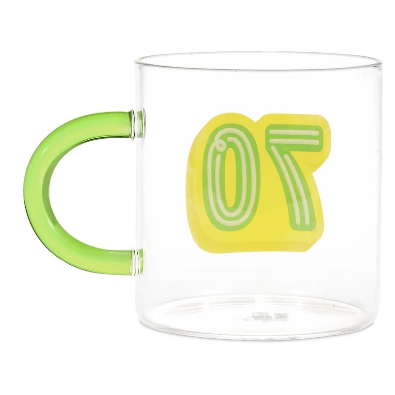 Glass 70th Birthday Mug, 17.5 oz. for only USD 19.99 | Hallmark
