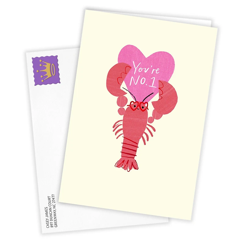 Lobster Custom Love Card for only USD 4.99 | Hallmark