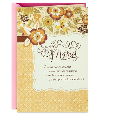 Thank You for Everything Spanish-Language Birthday Card for Mom for only USD 3.59 | Hallmark