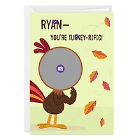 You're Turkey-rific Custom Thanksgiving Card for only USD 4.99 | Hallmark
