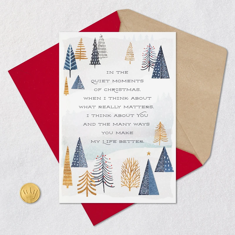The Many Ways You Make My Life Better Christmas Card for only USD 5.59 | Hallmark
