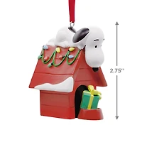 Peanuts® Snoopy on Holiday Doghouse Hallmark Ornament for only USD 11.49 | Hallmark