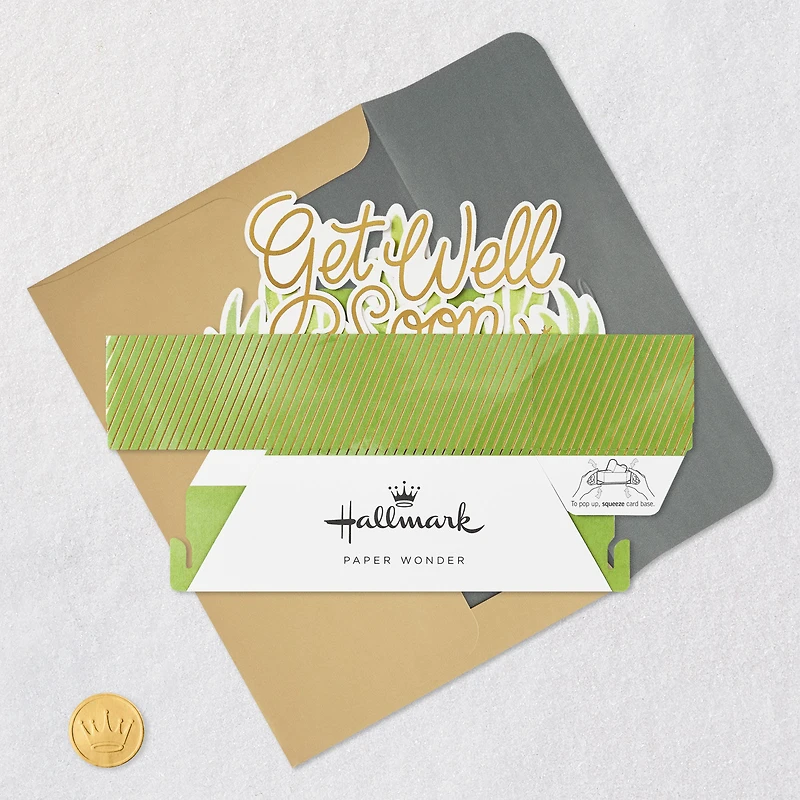 Sending Happy Thoughts Pop-Up Get-Well Card for only USD 7.99 | Hallmark