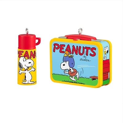 Mini The Peanuts® Gang Lunchbox Set Ornaments, Set of 2 for only USD 24.99 | Hallmark