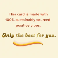 Good Vibes Encouragement Card for only USD 3.59 | Hallmark