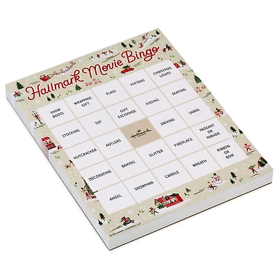 Hallmark Channel Christmas Movie Bingo Game Pad for only USD 16.99 | Hallmark
