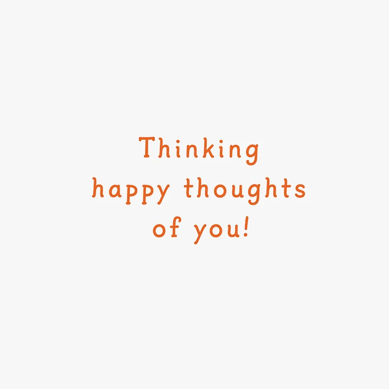 Disney Winnie the Pooh Happy Thoughts Thinking of You Card for only USD 2.99 | Hallmark